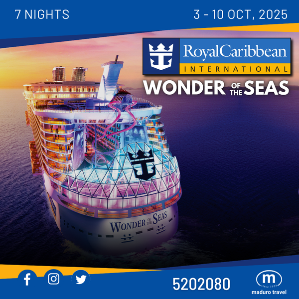 Shopping in Miami & cruising on Wonder of the Seas 2025